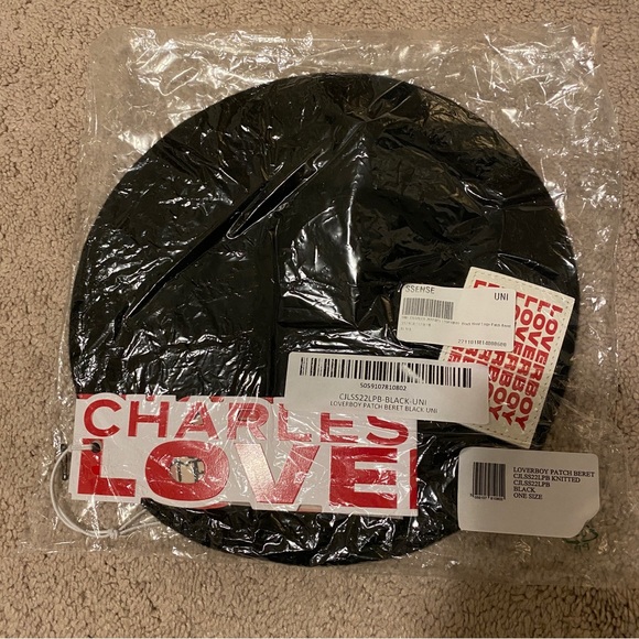Charles Jeffrey Loverboy Patch Beret - Picture 5 of 7